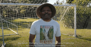Turf Tank paints perfect lines for Gorges Classic Soccer