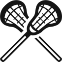 Animated picture of two lacrosse sticks
