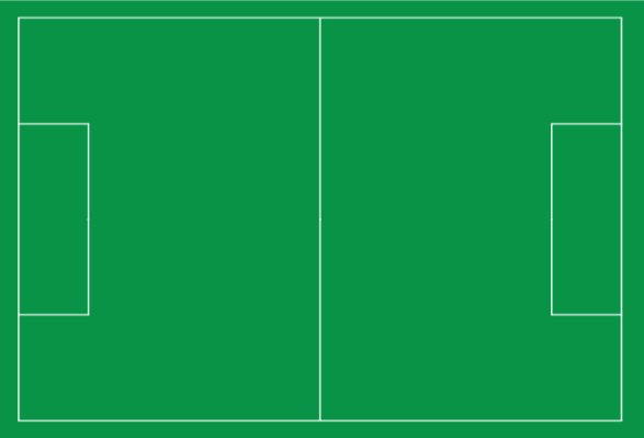 Animated 8v8 Soccer layout, by Turf Tank