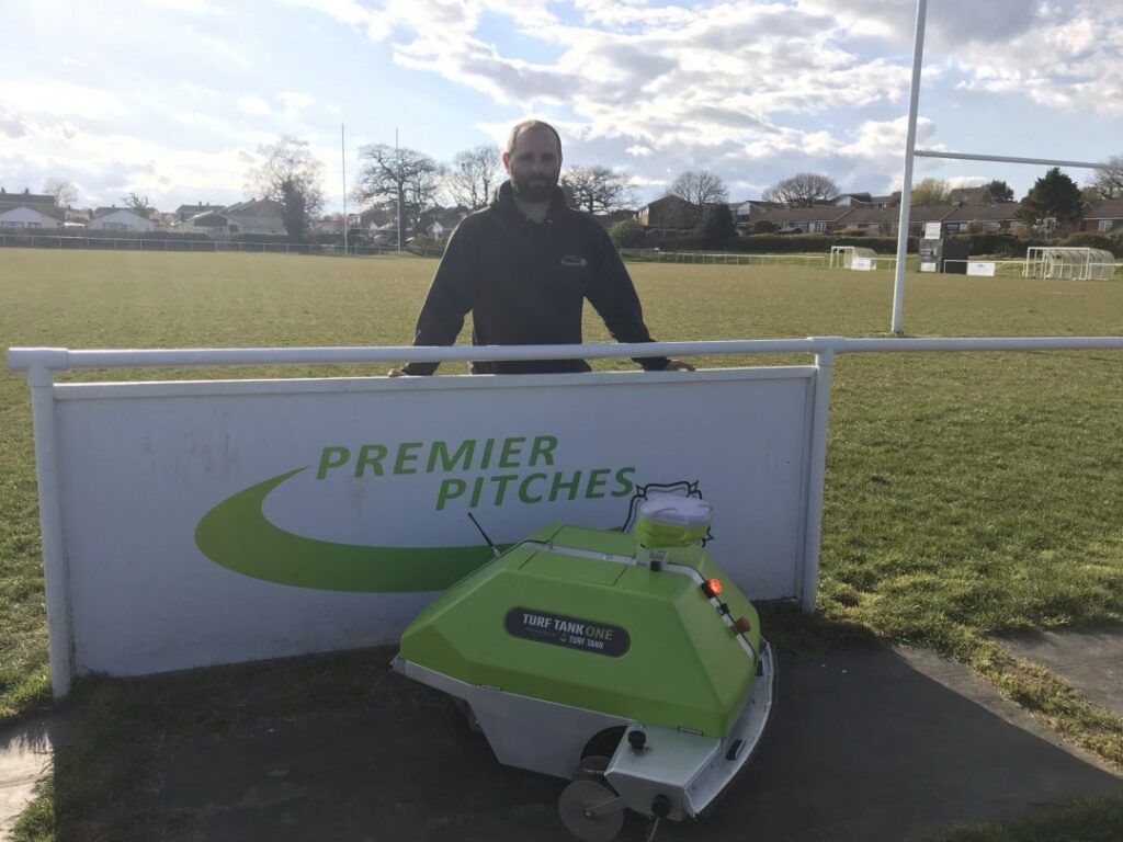 Premier Pitches Ease Workload with the Turf Tank One