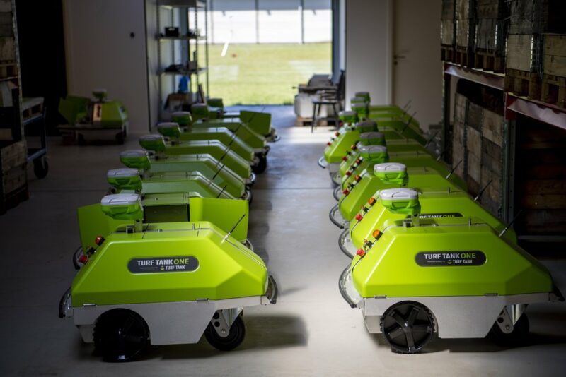 Turf Tank make Robotic LineMarking affordable Turf Tank