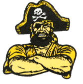 San Pedro Pirates Logo, By Turf Tank
