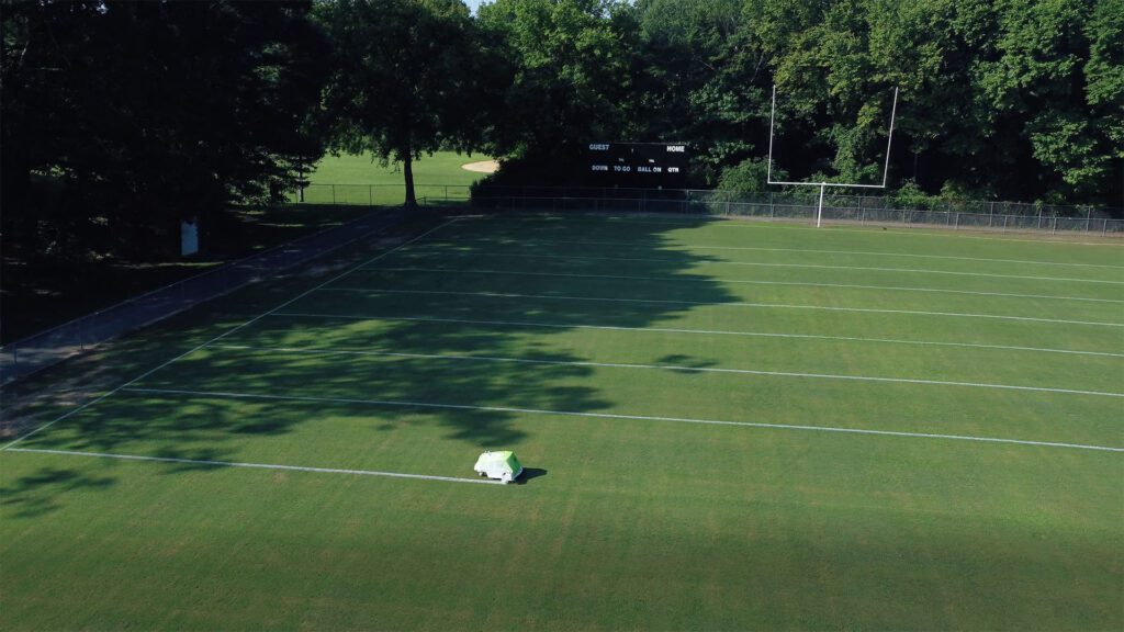 Painting football fields in Chattanooga Tennessee